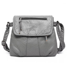 Load image into Gallery viewer, Crossbody Soft PU Leather Shoulder Bag
