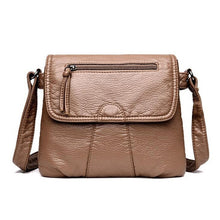 Load image into Gallery viewer, Crossbody Soft PU Leather Shoulder Bag
