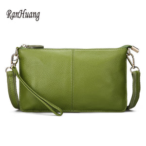 Leather Day Clutch