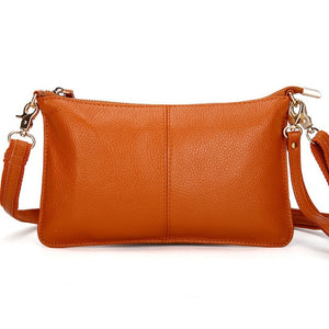 Leather Day Clutch