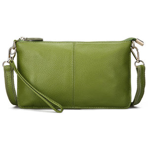 Leather Day Clutch