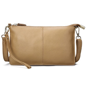 Leather Day Clutch