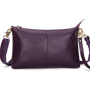 Leather Day Clutch