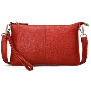 Leather Day Clutch