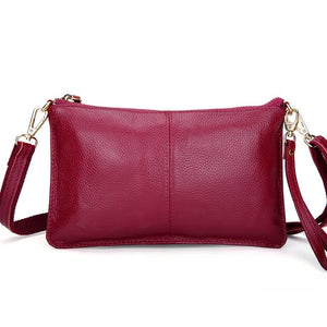 Leather Day Clutch