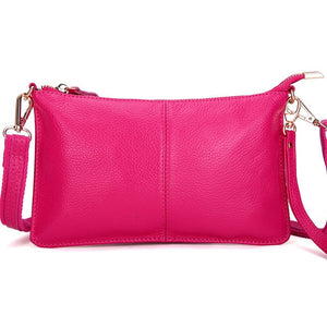 Leather Day Clutch